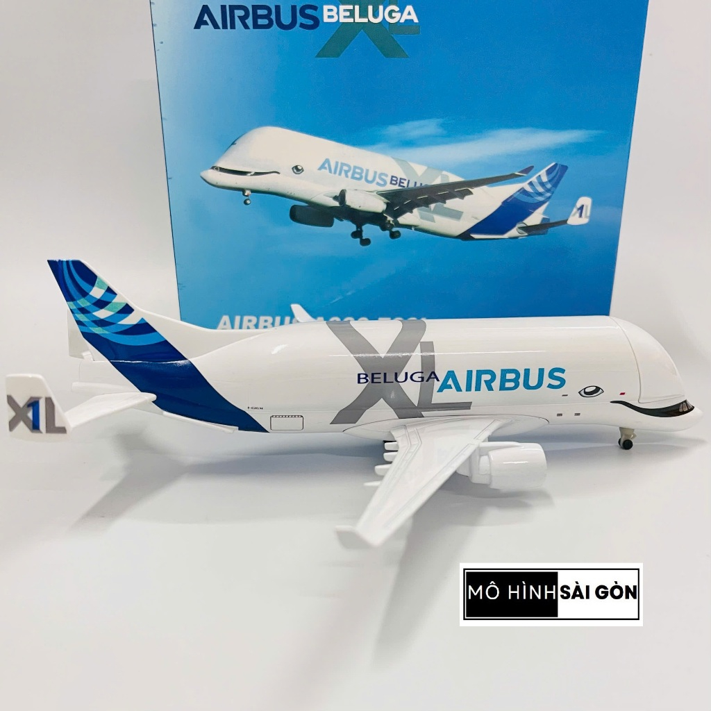 SUPER SUPERIOR SHIPPING PLANE MODEL BELUGA AIRBUS XL (AIRBUS A330-700L) 1:400 SCALE คุณภาพสูงโลหะผสม