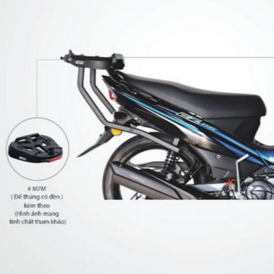 กระเป๋าพอร์ตหลัง Givi HRX สําหรับ YAMAHA Sirius Fi - GIVI แท้
