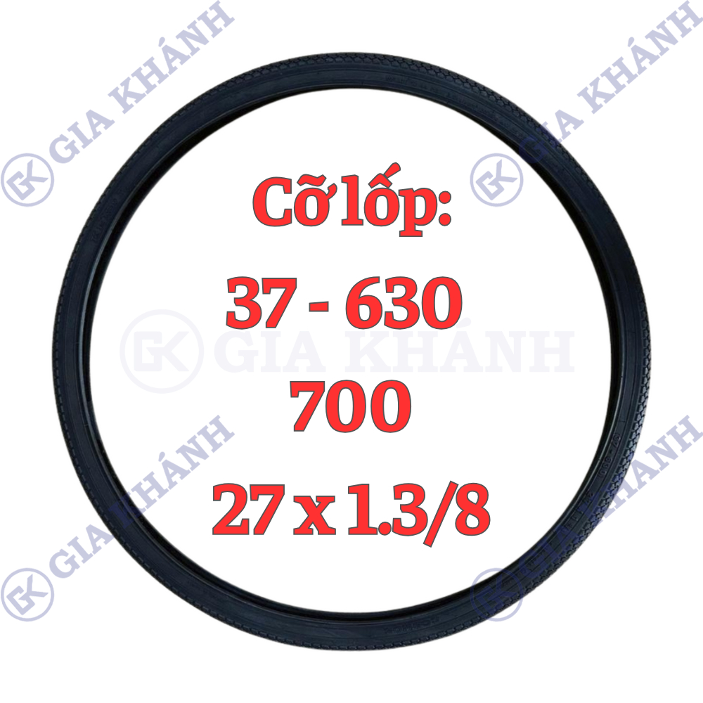 ยางรถจักรยานและหลอด 27, 37-630, 27x1.3/8, 700