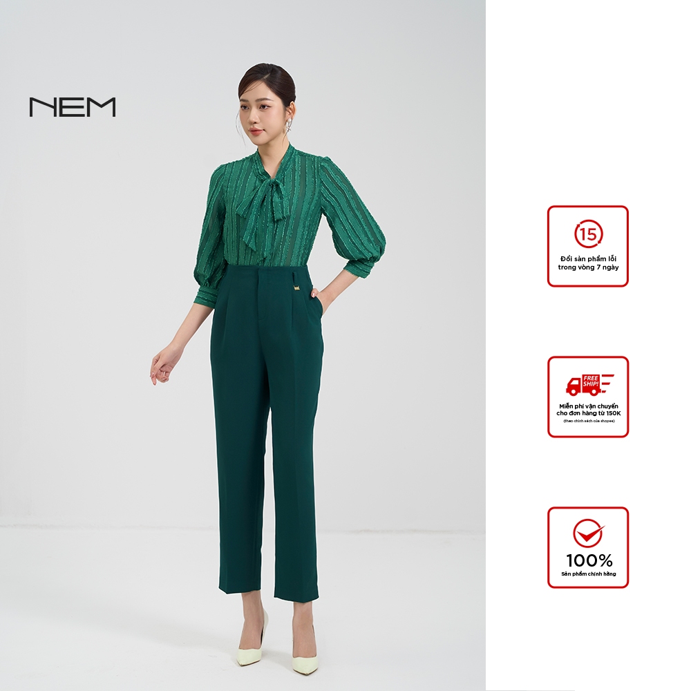 [ ของแท้ ] Nem เสื้อเชิ้ตแฟชั่นดีไซเนอร์ 15452