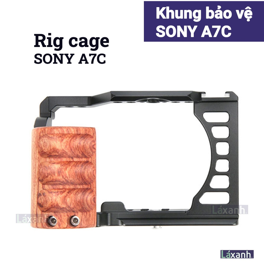 โซนี่ A7C | ขายึดอุปกรณ์เสริมกล้องกรอบป้องกันแบบหมุนกรงสําหรับ Sony a7c