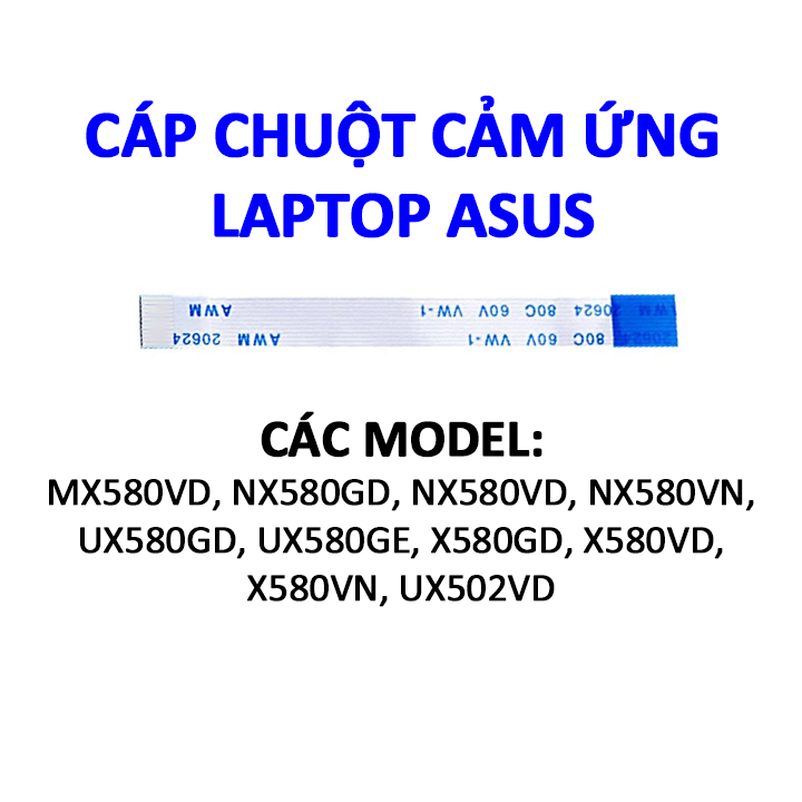 สายทัชแพดสําหรับ Asus Zenbook UX502VD; X580GD X580VD X580VN MX580VD X580 NX580 MX580 UX502 -TECHSTUF