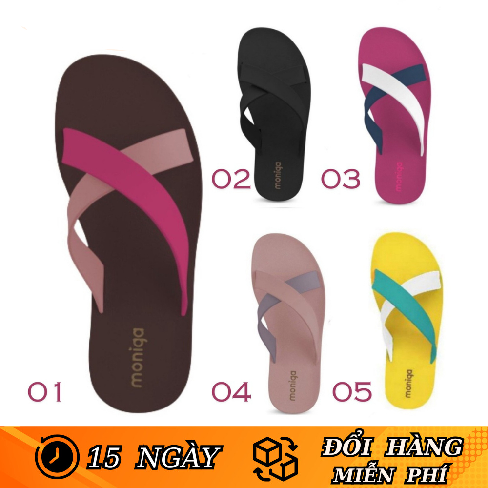 MONOBO MONIGA Ivy รองเท้าแตะผู้หญิงสายไขว้ไทย
