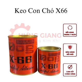 Keo Con Chó Dog X-66 Lọ 200ml 600ml Chính Hãng