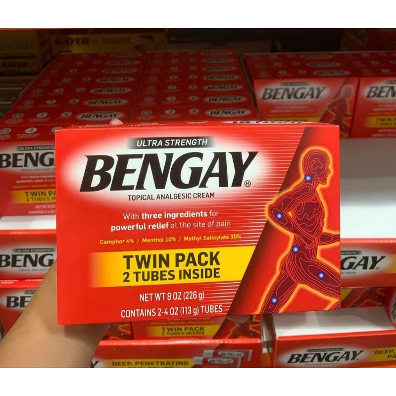 Bengay น้ํามันนวดร้อน แบบพกพาในสหรัฐอเมริกา