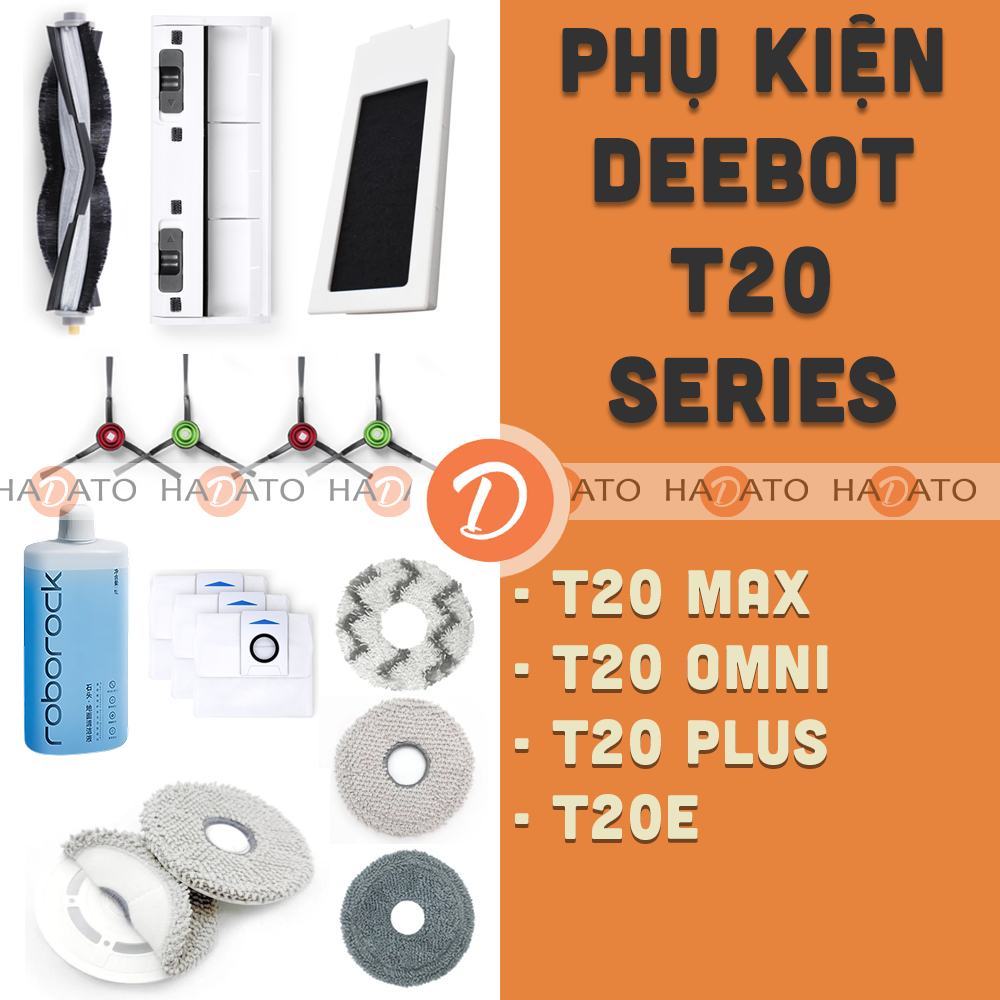 อุปกรณ์เสริมสําหรับเครื่องดูดฝุ่นหุ่นยนต์ T20 Omni T20E T20 Pro T20 Pro Plus T20 Max T20 Max Plus[D]