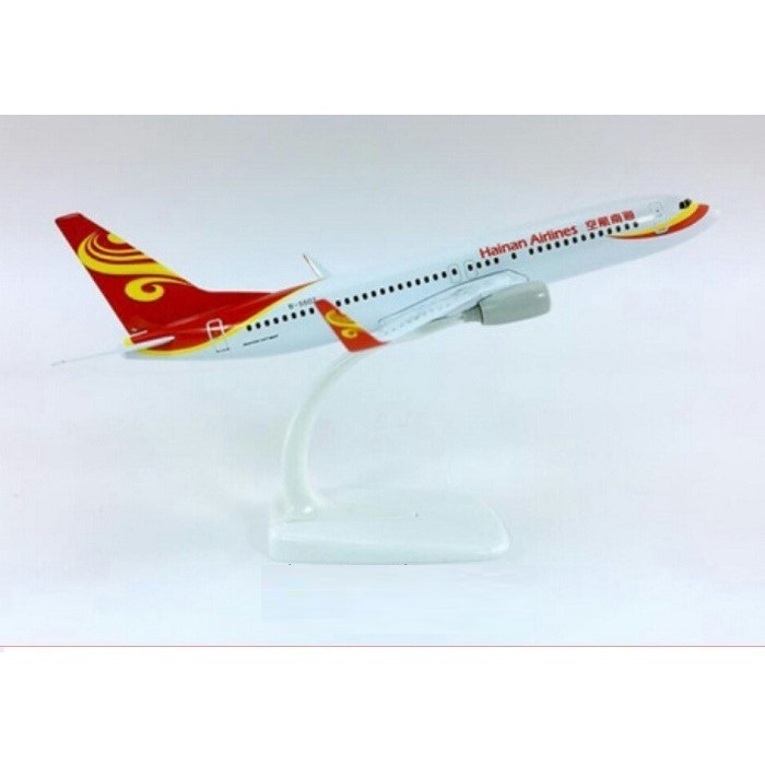 เครื่องบินโมเดลแบบคงที่ B737- 800 Hainam airlines 20cm