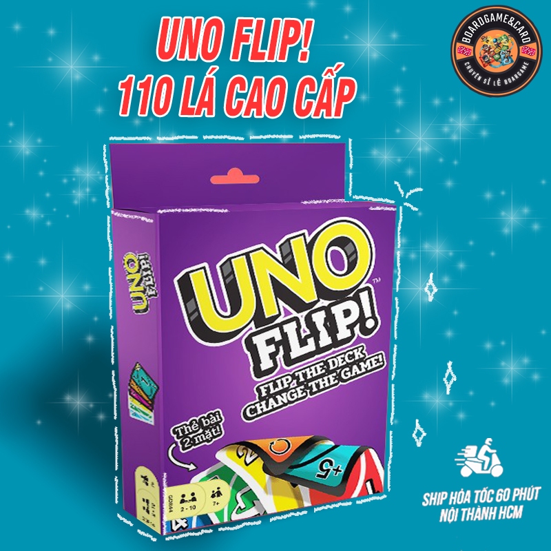 UNO FLIP Deck สงครามสองด้านขยาย Uno Cards กฎเกมที่น่าสนใจเพื่อความบันเทิงกับเพื่อน