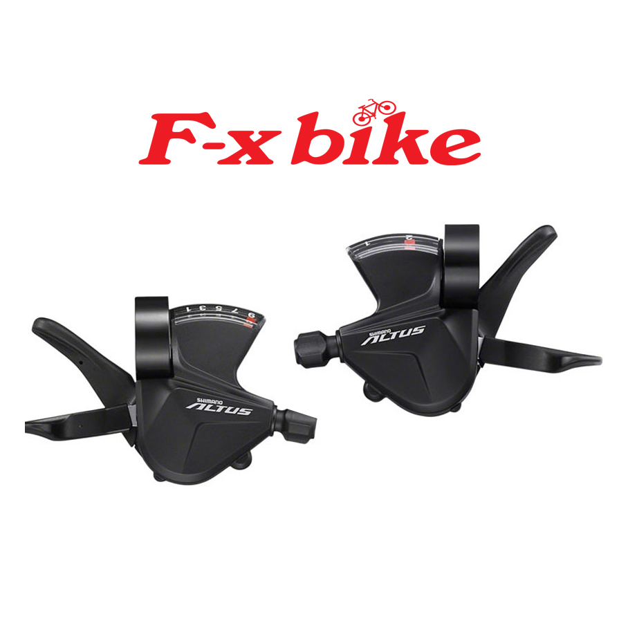 Tay Đề Shimano Altus M2010 2x9 tốc độ dành cho xe đạp, Thiết kế nhỏ gọn và độ chính xác cao