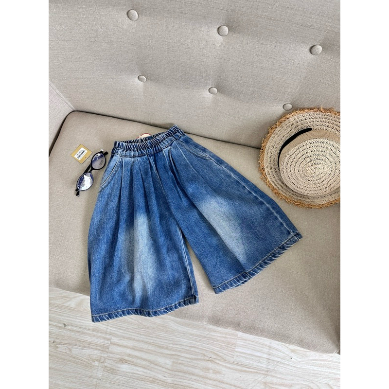 Q.LONG WIDE-TUBE JEANS / SP