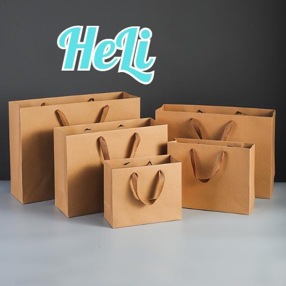 KRAFT HARD PAPER BAG ถุงของขวัญมีหูหิ้วคุณภาพสูง
