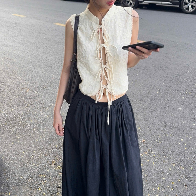 เสื้อคอปกโบว์ - Aufra studio