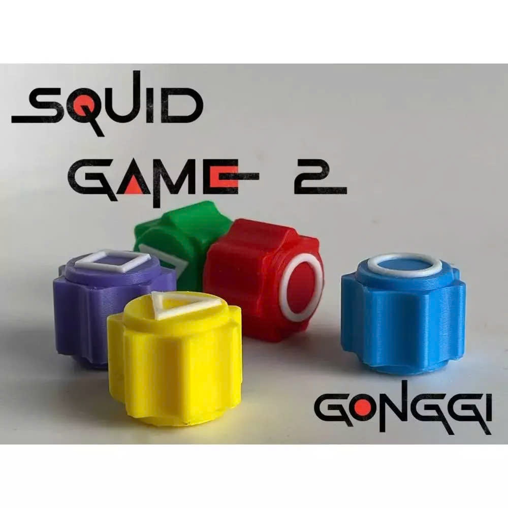 5 STONES Squid Game 2 Gonggi Squid Game 2 long3dri Challenges Spirit and Skills