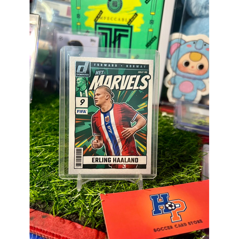 Erling Haaland Net Marrvels Panini Donruss 2024/25 การ์ดฟุตบอล