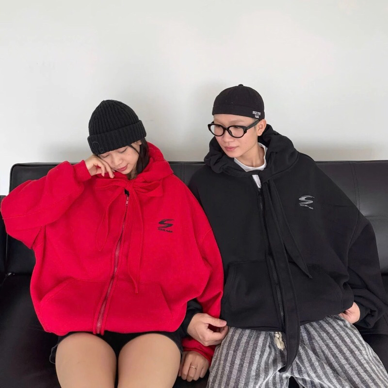 เสื้อแจ็คเก็ตผ้าฟลีซปัก S สายใหญ่ Sss_HT.Store96