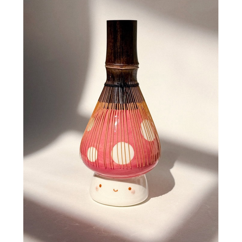 พร้อมจัดส่งถึง HCM Shin Chasen Handmade Matcha Brush แปรงพิธีชงชา