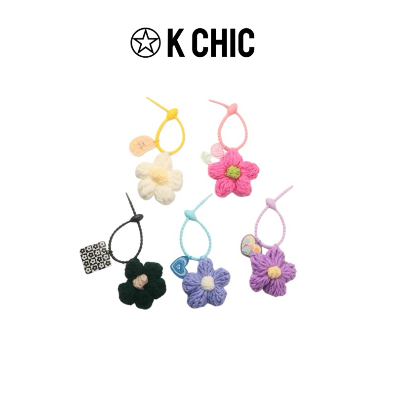 CHARM ดอกลิลลี่แมงมุมถักน่ารัก KCC01