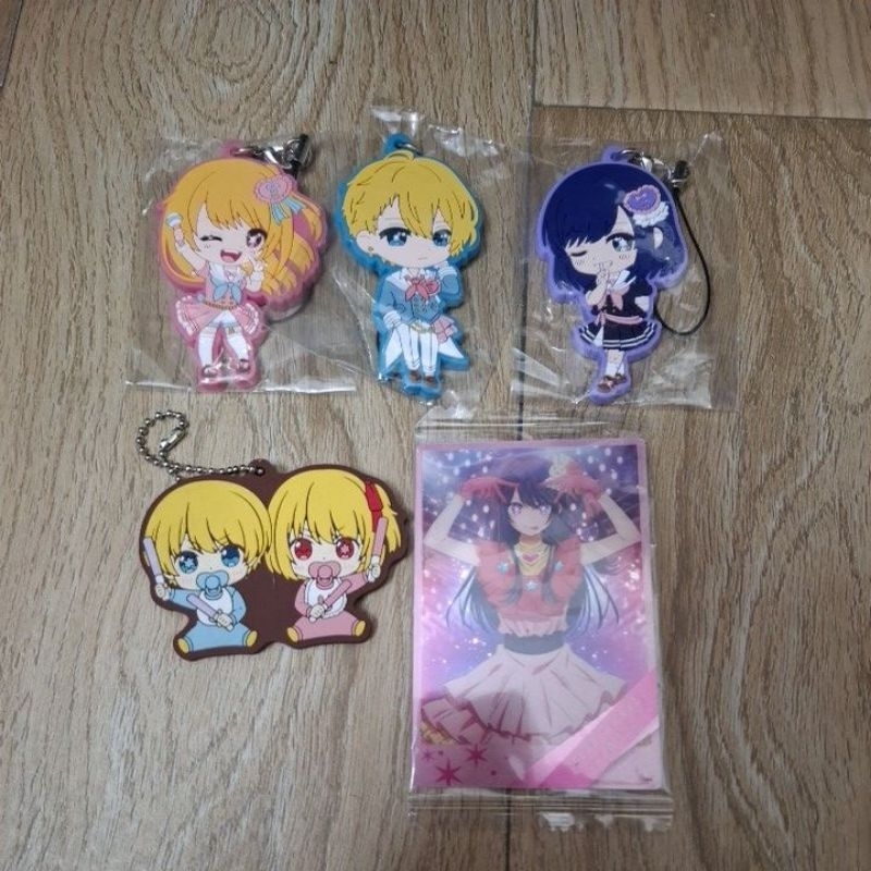 คอลเลกชันสินค้าพวงกุญแจ การ์ด Oshi no Ko