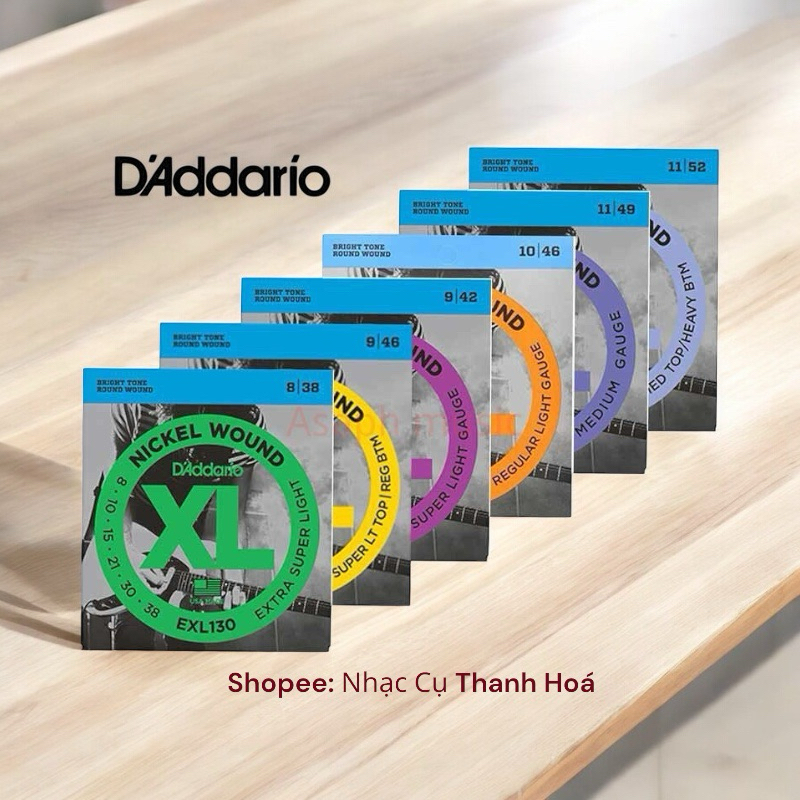 Dario EXL110 / EXL115 / EXL120 / EXL130 - สายกีตาร์ไฟฟ้า Type 1