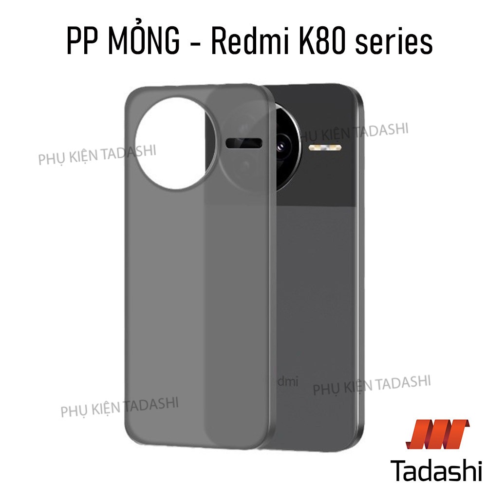 เคสแบบด้านสําหรับ Redmi K80/ K80 Pro, Redmi K80 Ultra/ K70 Ultra/ K90 PP พลาสติก THIN Matte Back ลาย
