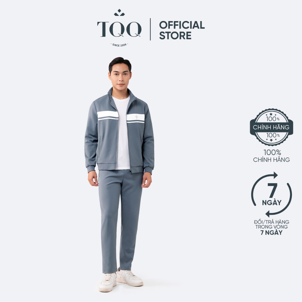 Tqq KTB16 & QTB16 ชุดขนแกะกีฬาผู้ชายพร้อมปกคอเต่ากางเกงเอวยางยืดชายแบบไดนามิก