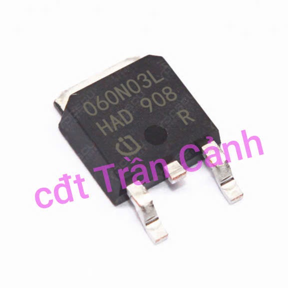 Mosfet Paste 060N03L, 060N03LA ,30V 60A , Channel N ,TO-252 (SMD)