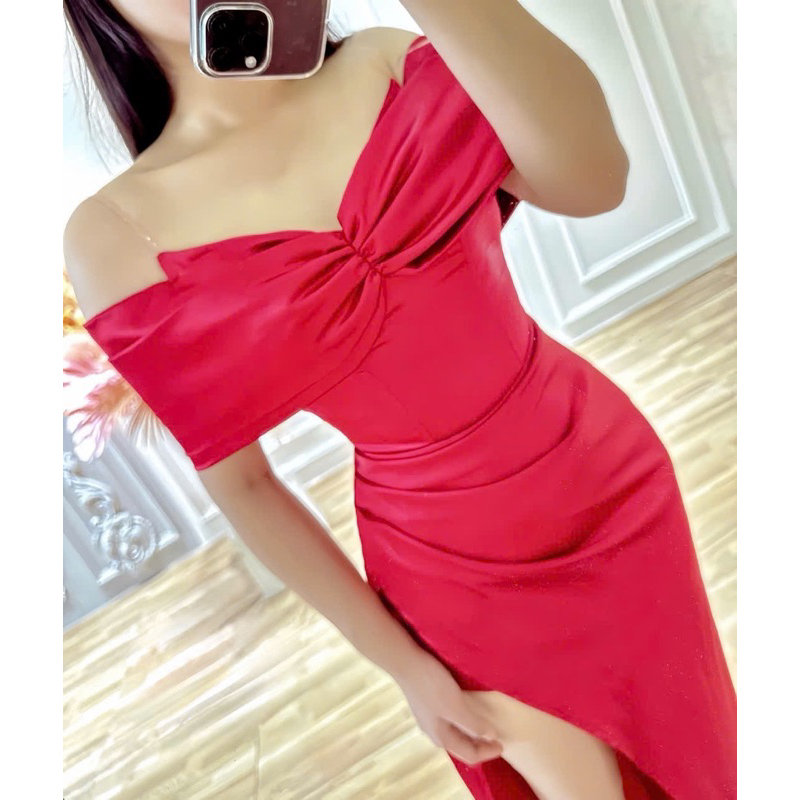 ชุด SLIT สําหรับ PROM, GOING OUT, PARTY, BEACH, GOING TO BAR, GOING TO SLAY