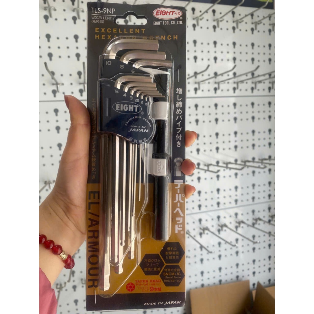 ชุดหกเหลี่ยมหัวบอล TLS-9NP แปด