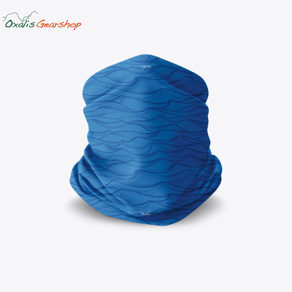 ผ้าเช็ดตัวอเนกประสงค์ Oxalis สีฟ้า