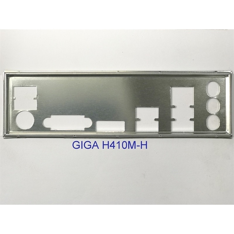 FE บล็อกหลัก GIGABYTE H410M H (Mainboard IO Shield: 482)