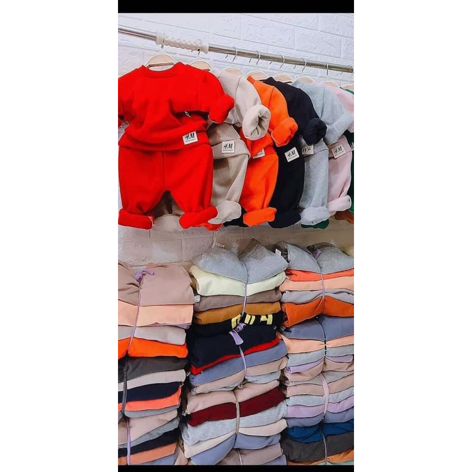 COMBO 5 ชุดของ SMOOTH COTTON FELT สําหรับเด็กชายและเด็กหญิงขนาดสําหรับทารก 6-18KG