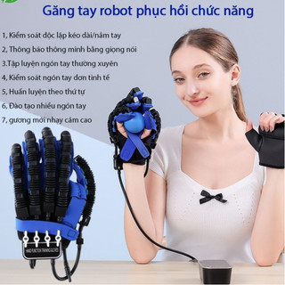 Găng tay rô bốt cho người tai biến ,găng tay phục hồi chức năng bàn ,ngón tay ( bảo hành 3 tháng )