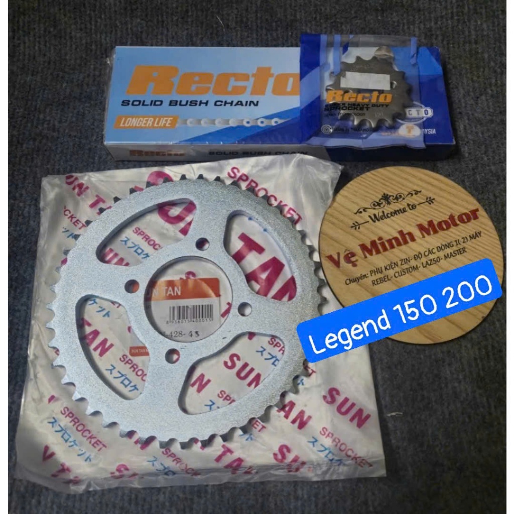 เฟืองโซ่ Gpx Legend 150 - Gpx Legend 200