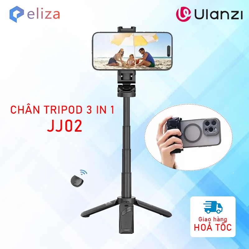 ULANZI JJ02 - ขาตั้งกล้องขนาดเล็กมัลติฟังก์ชั่นสําหรับโทรศัพท์ รีโมทรวม