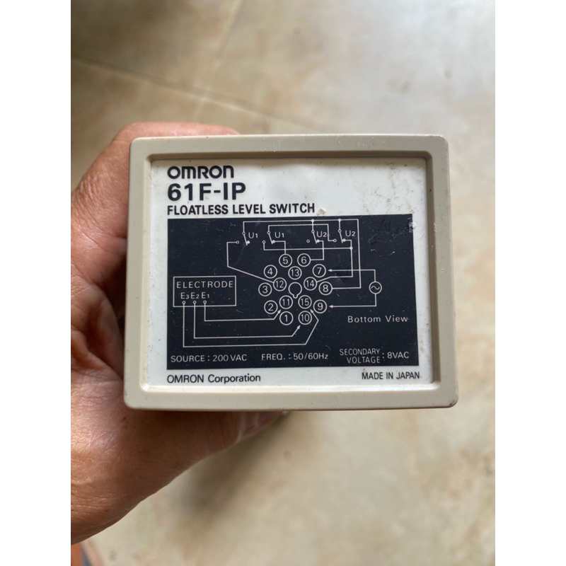 OMRON 61F-G2P / G1P / IP Japan, ใหม่ 90% ควบคุมระดับน้ํา