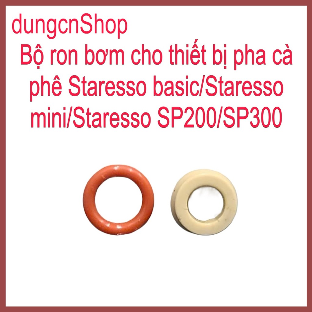 ชุดซีลปั๊มสําหรับเครื่องชงกาแฟ Staresso basic/Staresso mini/Staresso SP200
