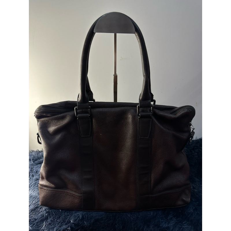 กระเป๋าแล็ปท็อปหนังแท้ RED DRAGONFLY