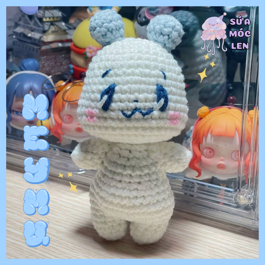 ตุ๊กตา Meymu (Mini Plave) / แมงกะพรุนโครเชต์