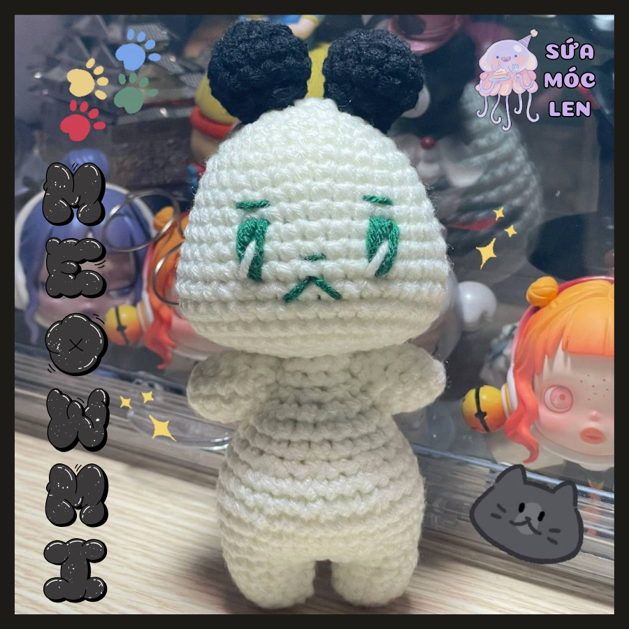ตุ๊กตา Meowmi (Mini Plave) / แมงกะพรุนโครเชต์