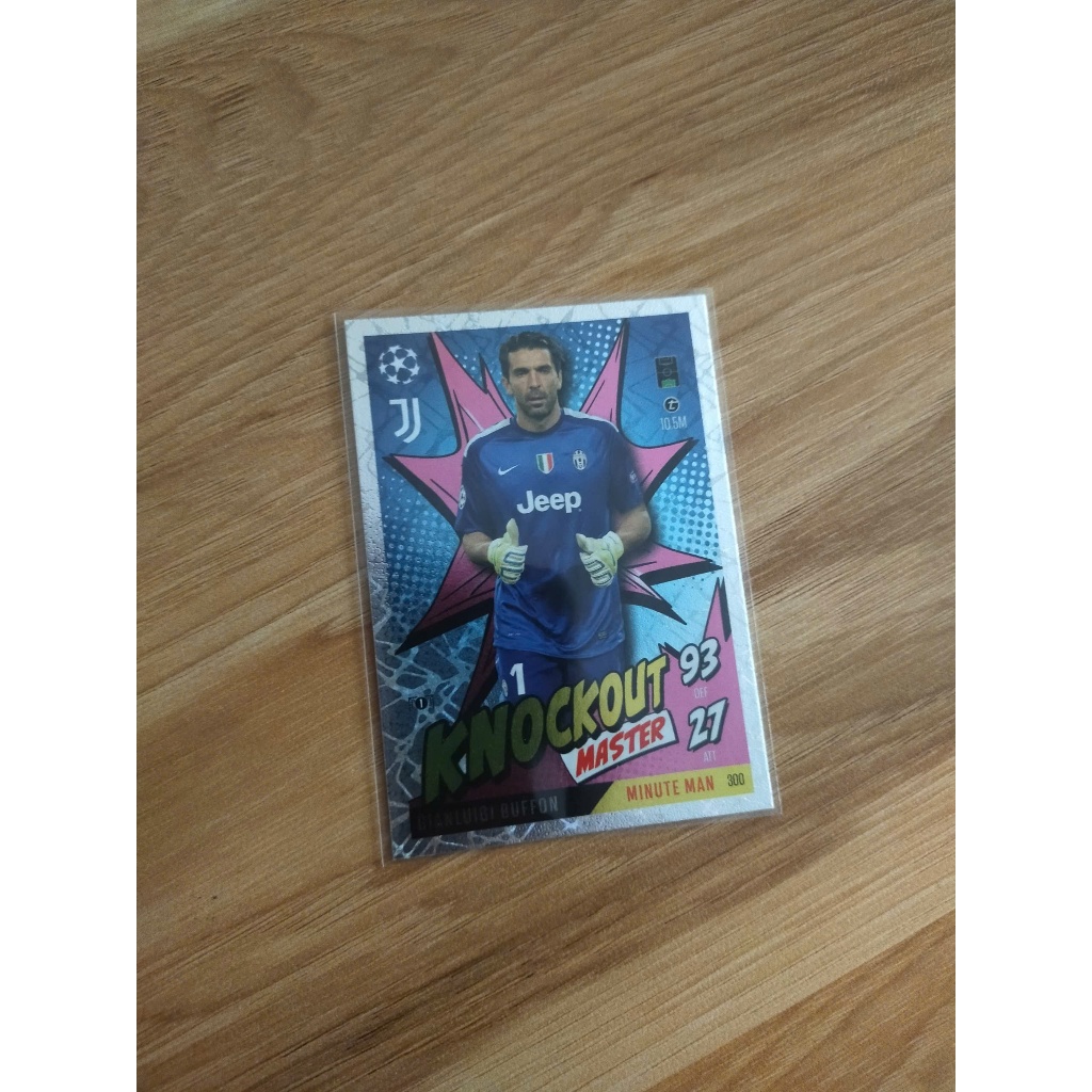 Topps Match Attax 24/25 EXTRA Knockout Master Gianluigi Buffon - Juve (3)