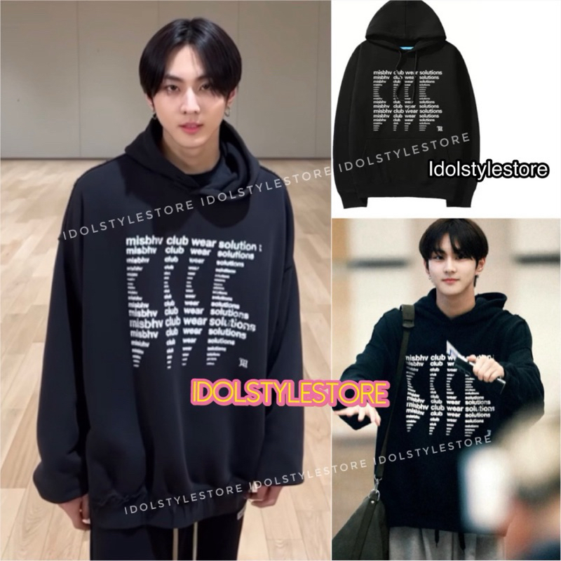 เสื้อสเวตเตอร์มีฮู้ด Mis GDA dance Enhypen