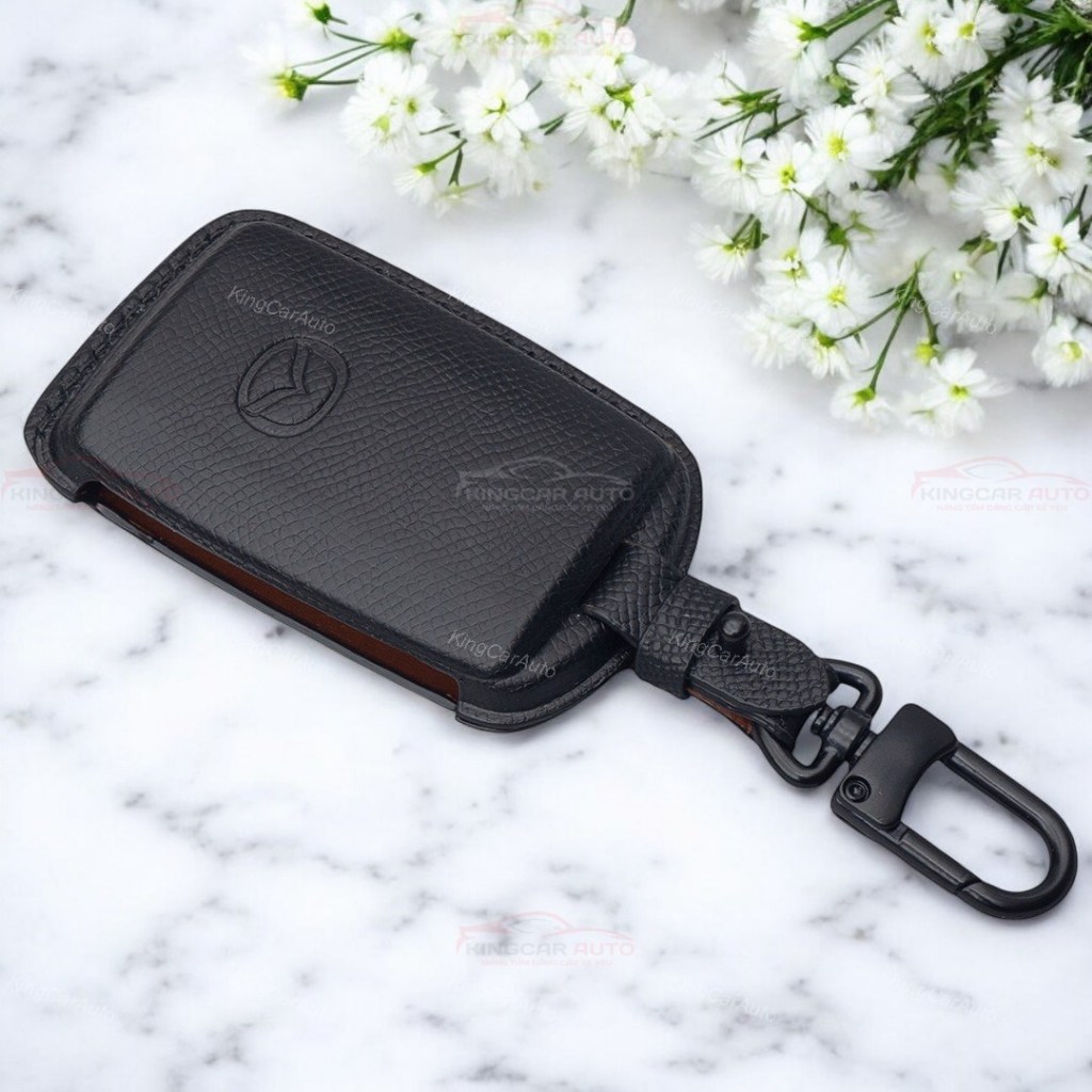 54 Black - เคสกุญแจรถหนัง, เคสกุญแจรถหนัง, mazda3, mazda CX3, CX30, CX8, CX5, mazda2, mazda6