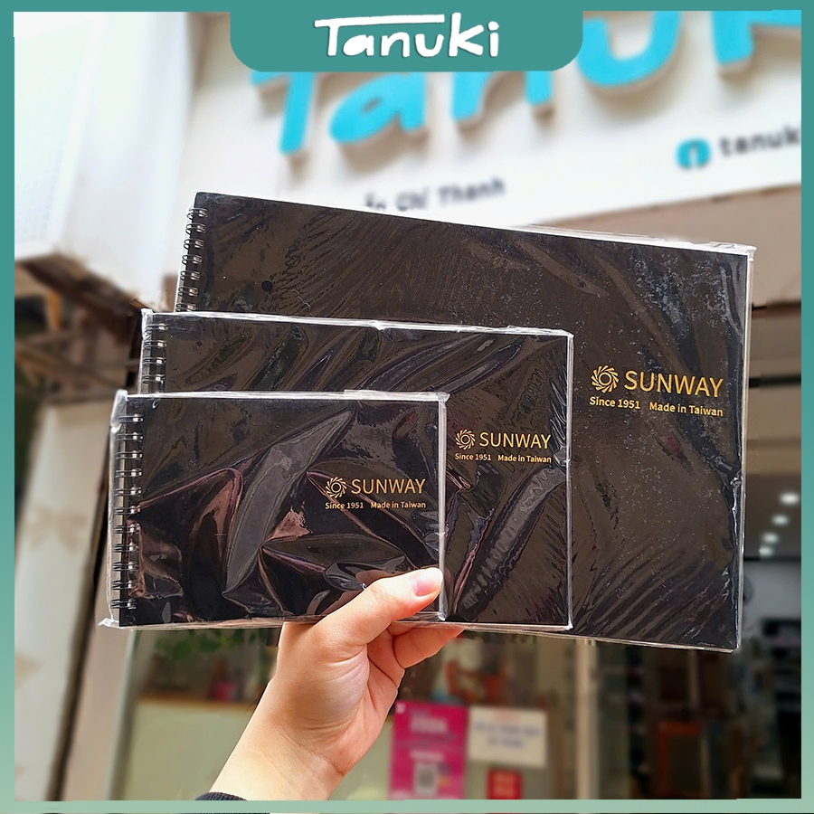 [TANUKI ART] สมุดวาดภาพหลายวัสดุ Sunway