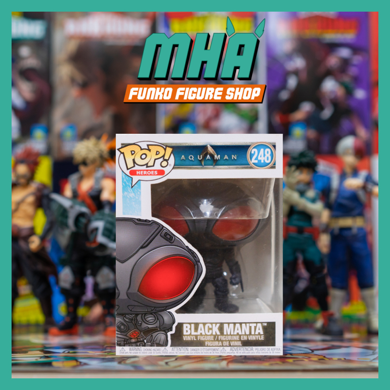 ของแท้ Funko Pop Movies Aquaman 1 - Black Manta รุ่น 248 Box 9/10