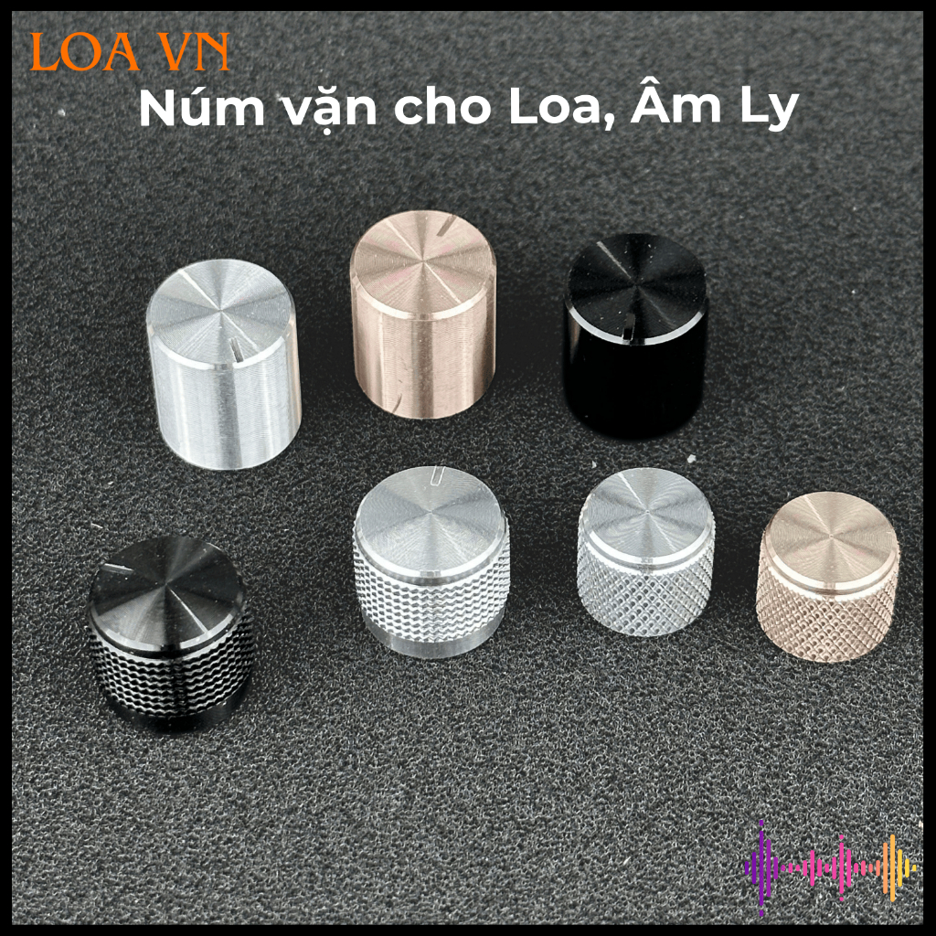 Volume Aluminium Knob, tone, Mai Co Knob, Knob klipsch, Knob for amplifier
