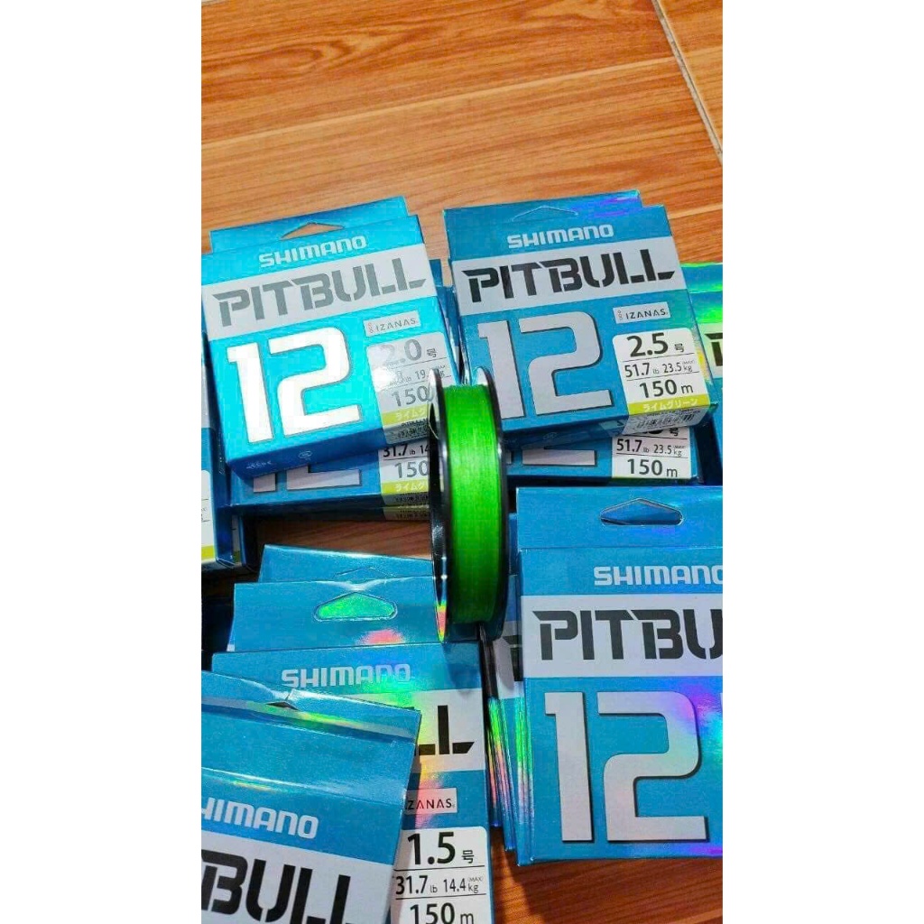 [ขายดี] สายร่มชูชีพ Pitbull 12 150M PE