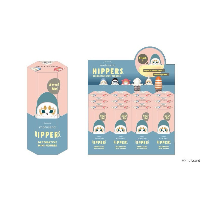 [ร้าน Dagu] [AVAILABLE] โมเดลสุ่ม Mofusand Hipper ของแท้