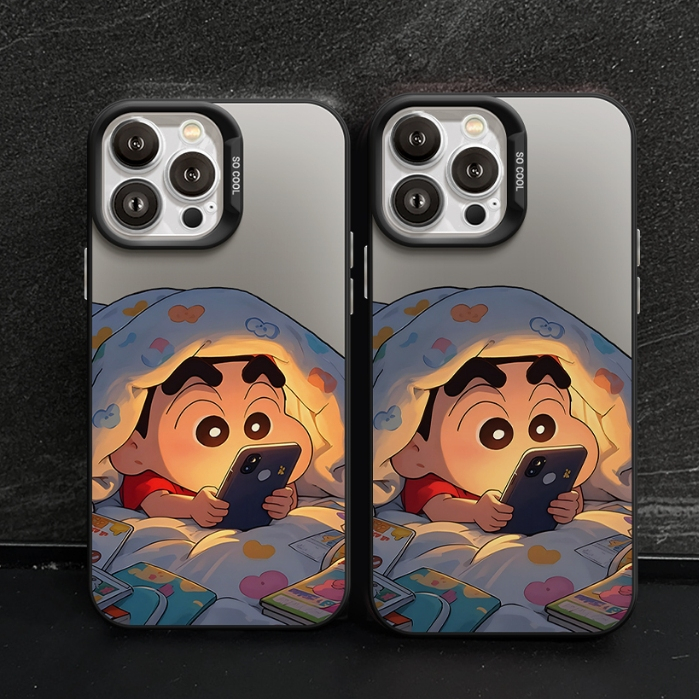 Cu Shin Online IMD iPhone Case Hard, กันกระแทก, ป้องกันกล้องสําหรับ iP 6/6s/7/8/Plus/X/XS/XR/11/12/1