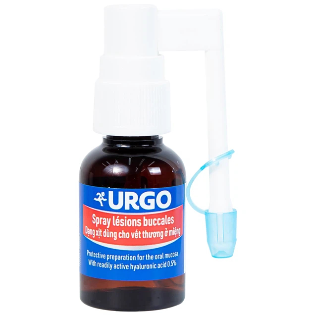 Urgo Spray Lesions Buccals Mouth Wound Spray 15ml