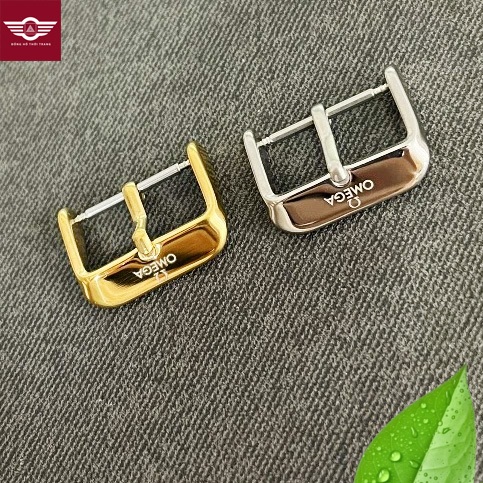 หัวเข็มขัดนาฬิกา Omega - Logo Metal Buckle สําหรับสายหนังนาฬิกา Omega